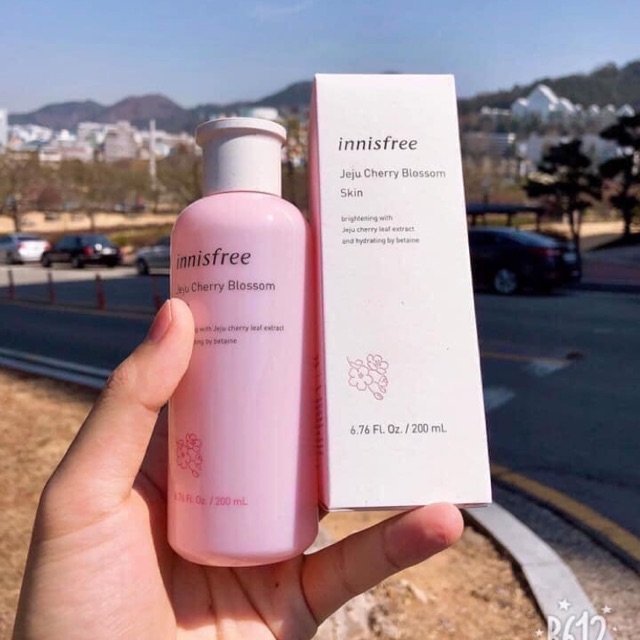 Innisfree cherry blossom skin Rose Water | Shopee Singapore