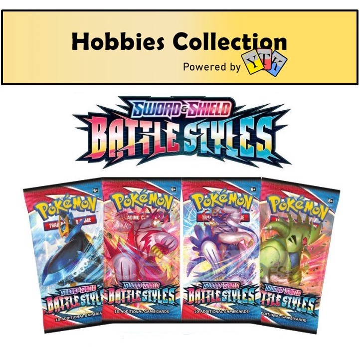 Pokemon Trading Card Game (TCG): SS5 Battle Style Booster Packs ...