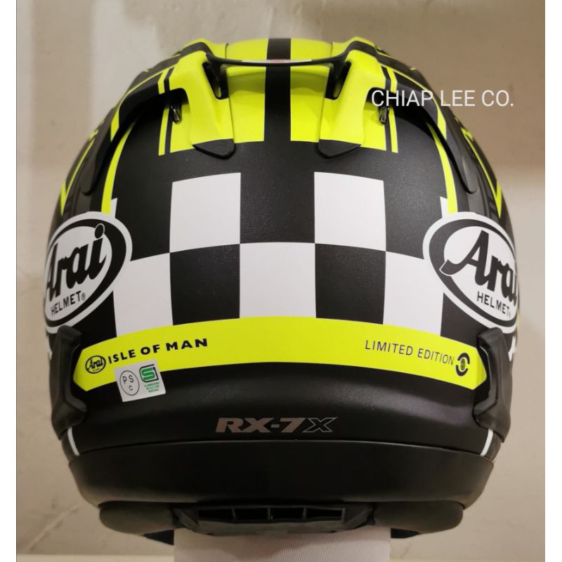 Arai RX7X IOM TT 2019 (PSB Approved) | Shopee Singapore