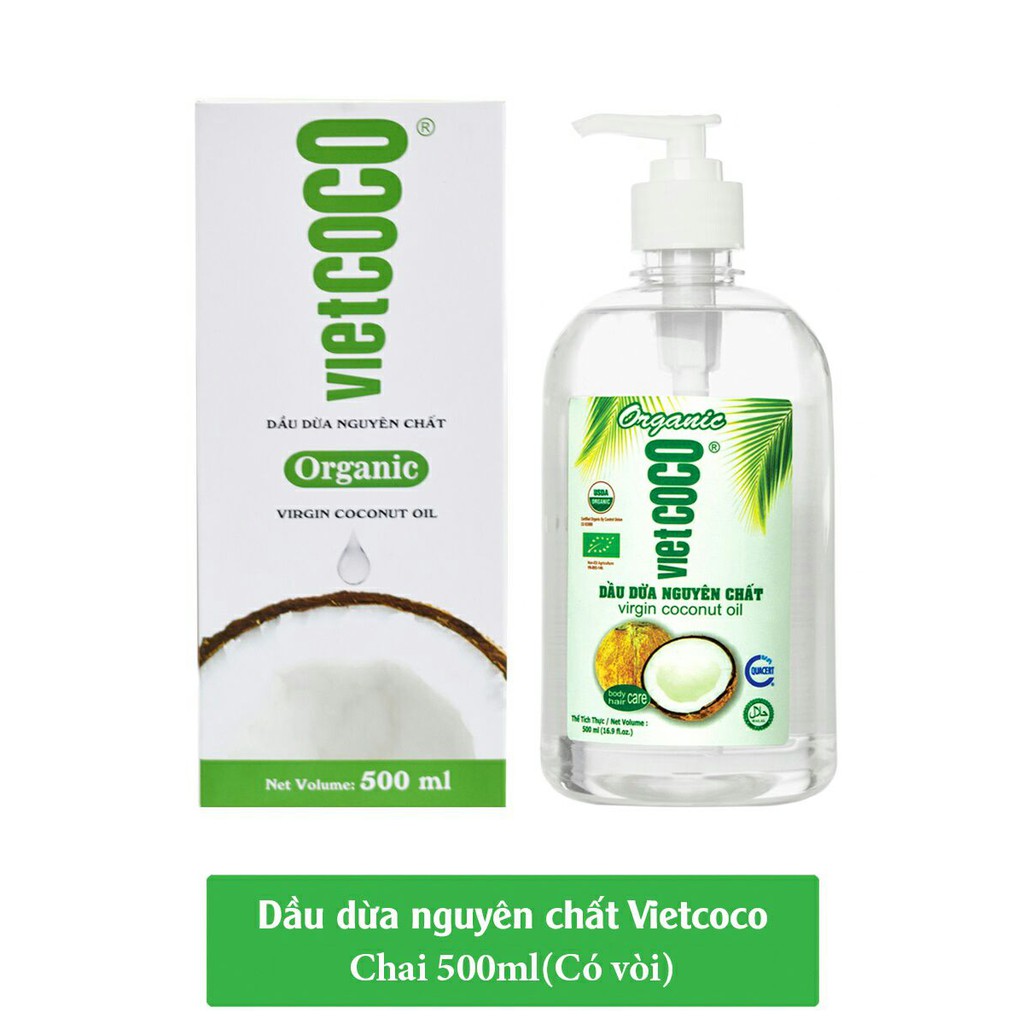 Vietcoco Virgin Coconut Oil 500 ml Shopee Singapore