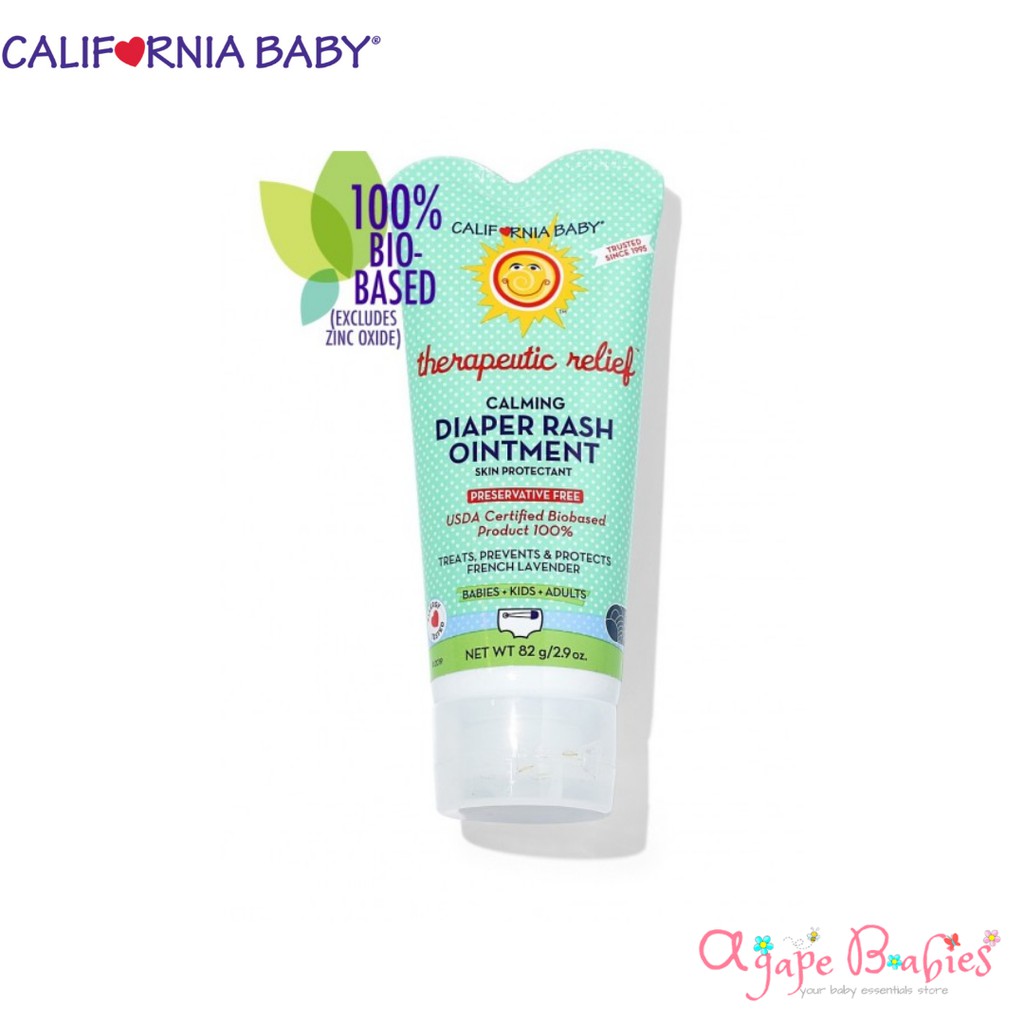 California Baby Therapeutic Relief Calming Diaper Rash Cream Tube 2.9oz Shopee Singapore