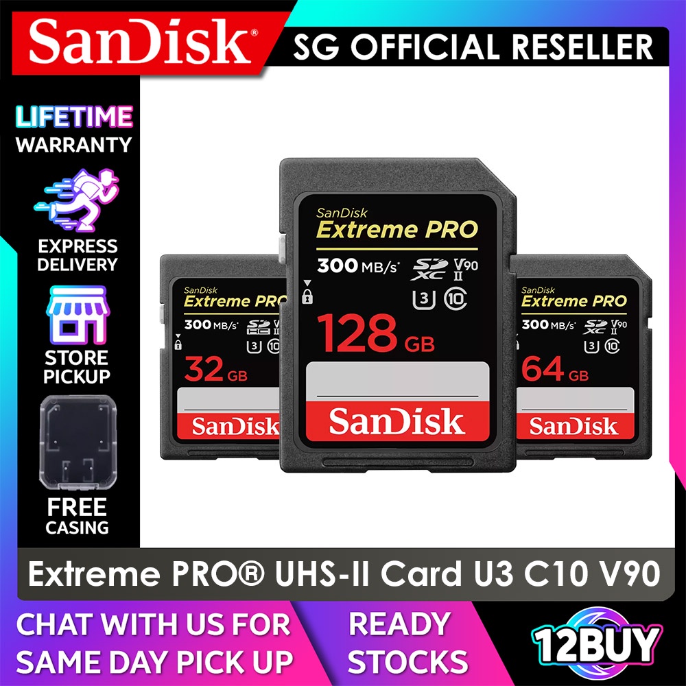 sandisk-extreme-pro-sd-card-4k-u3-v90-uhs-ii-c10-300mb-s-read-speed