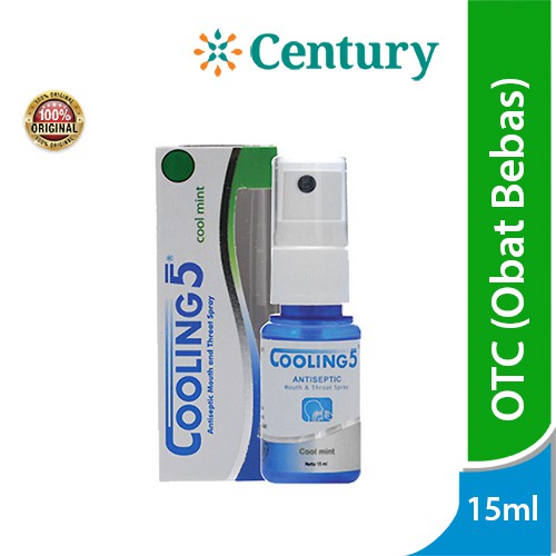 Cooling Spray Mint 15ml/Cooling 5/Sariawan/Bau Mulut/Cooling 5 Spray