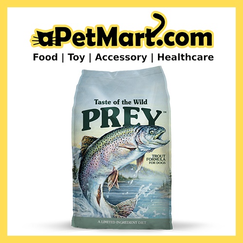 Taste of the Wild Prey Trout Grain Free Dry Dog Food Limited Ingredient Diet 11.3kg Shopee Singapore