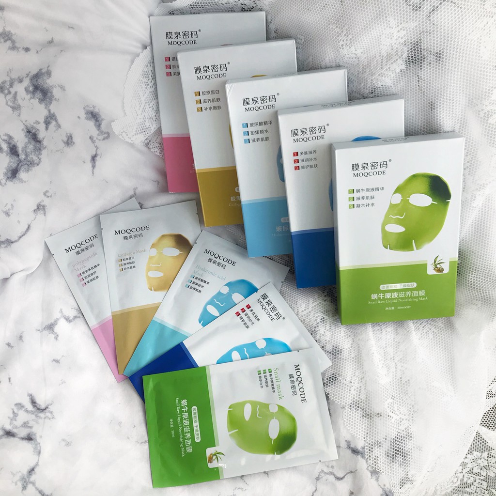 MOQCODE Chinese domestic mask (5 types) | Shopee Singapore