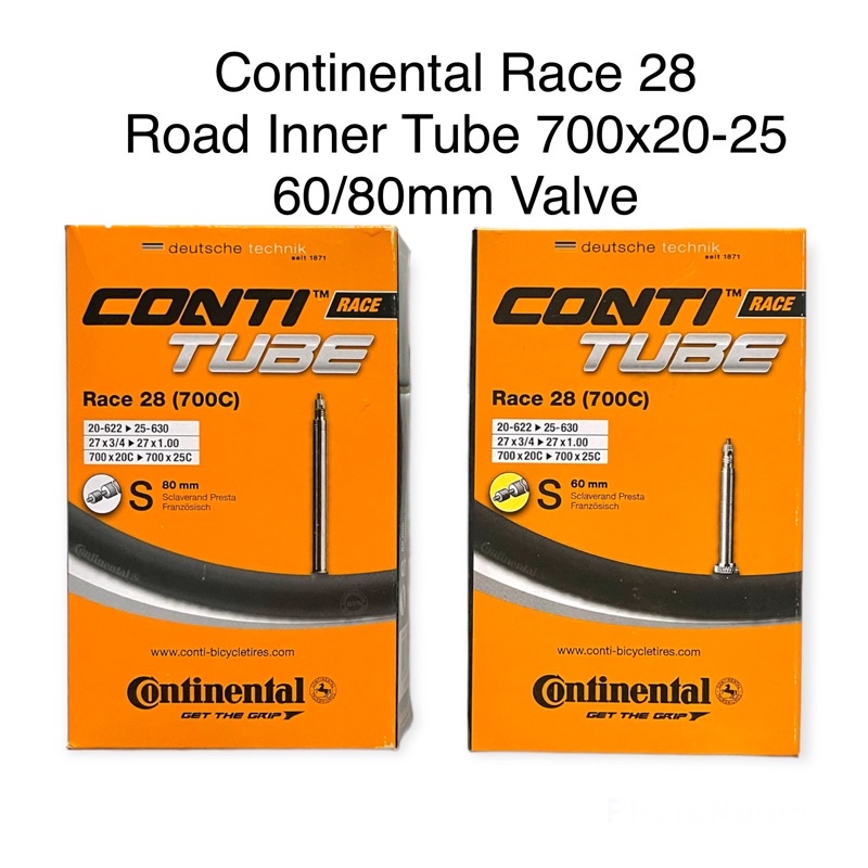 Continental 80mm hot sale inner tube