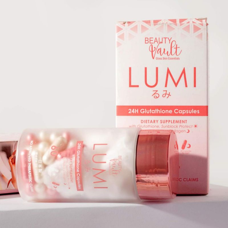 Beauty Vault LUMI 24H Glutathione Capsules