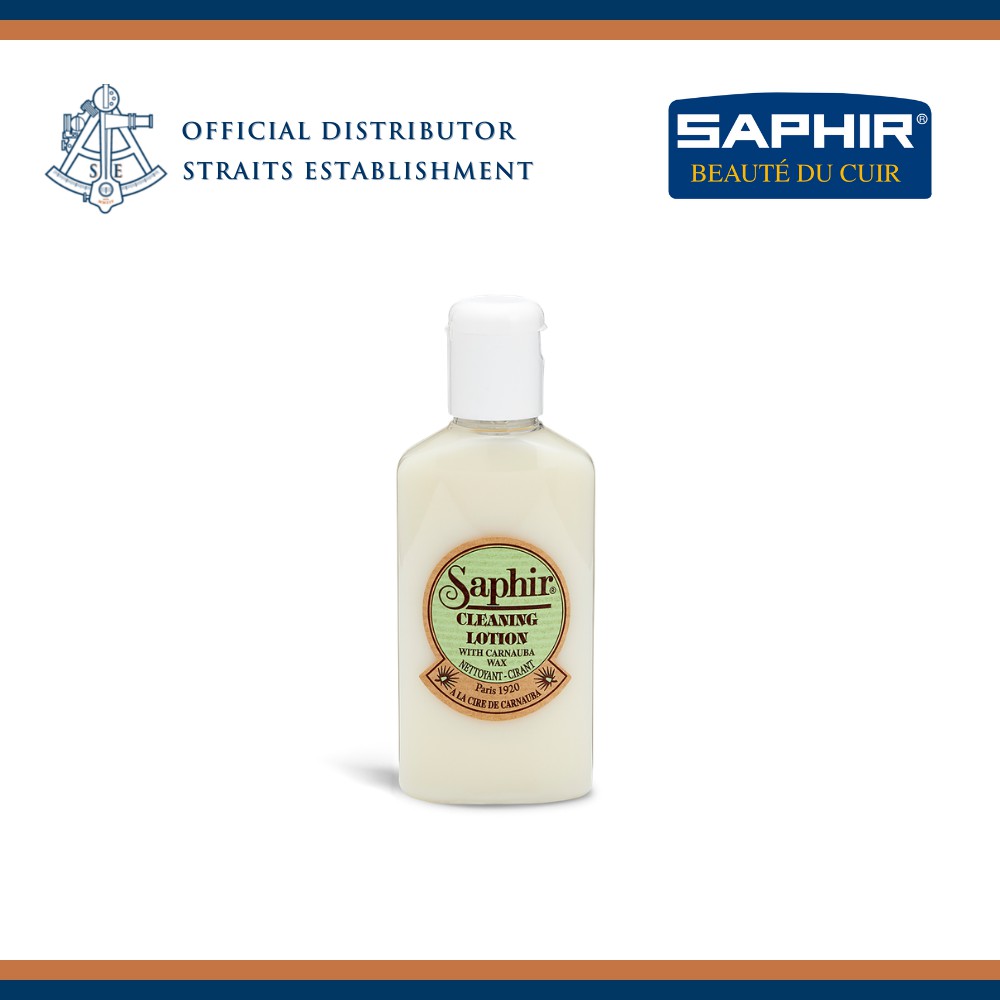 Saphir Beauté Du Cuir Cleaning Lotion (125ml) Shopee Singapore