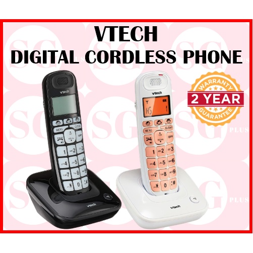 VTECH VT1091 Big Buttons and Volume Booster Cordless Phone Shopee