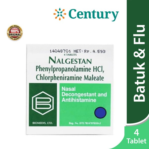 Nalgestan Tablet / Obat Flu / Obat Pilek / Bersin