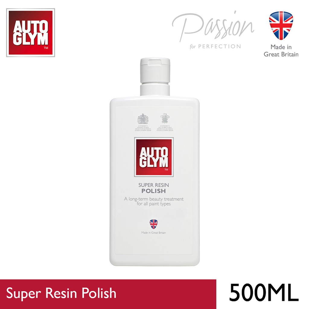 Autoglym Super Resin Polish Remove minor scuffs and scratches and to