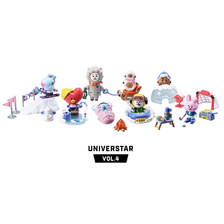 美品 BTS BT21 UNIVERSTAR vol.4 フィギュアBOX 1点未開封 他