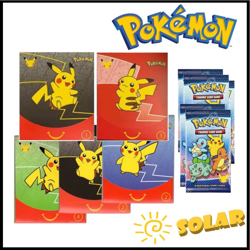 Pokemon TCG 25th Anniversary McDonalds Promo Booster Pack | Shopee Singapore