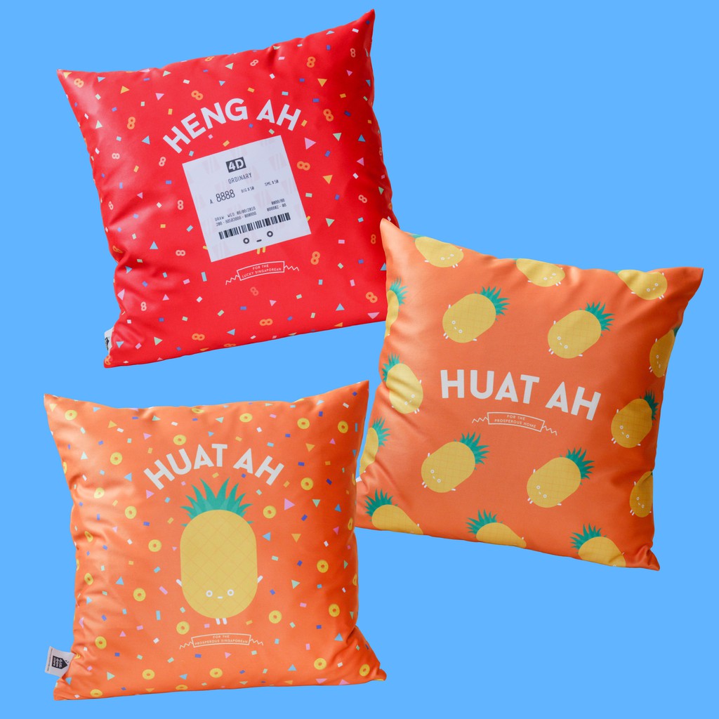 chinese new year cushion cover