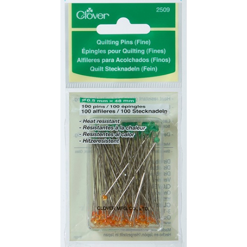 Clover Quilting Pins - Fine (100 pins pack) | Shopee Singapore