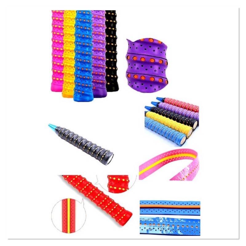 Fiesta Badminton Racket Grip Rubber Bone ORIGINAL | Shopee Singapore