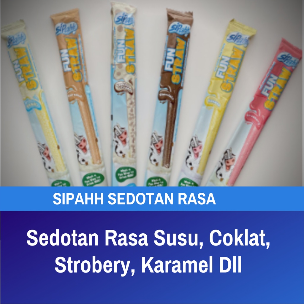 Sipahh Sucked MAGIC Chocolate Chocolate FUN STRAW MILK Chocolate MILK ...