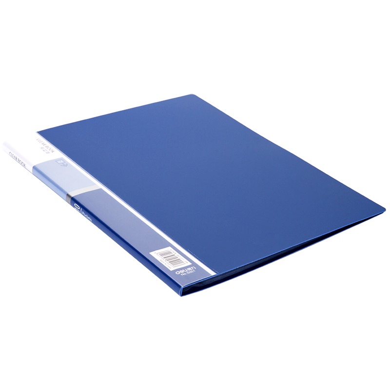 Deli Display Book / Map Clear Holder Document Keeper A4 100 Pocket 500X - Gambar 4