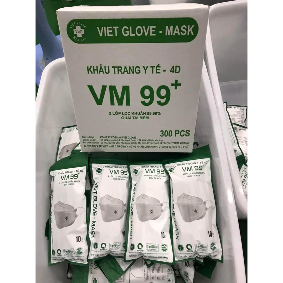 Mask KF94 VM99 + (Box Of 300) Shopee Singapore