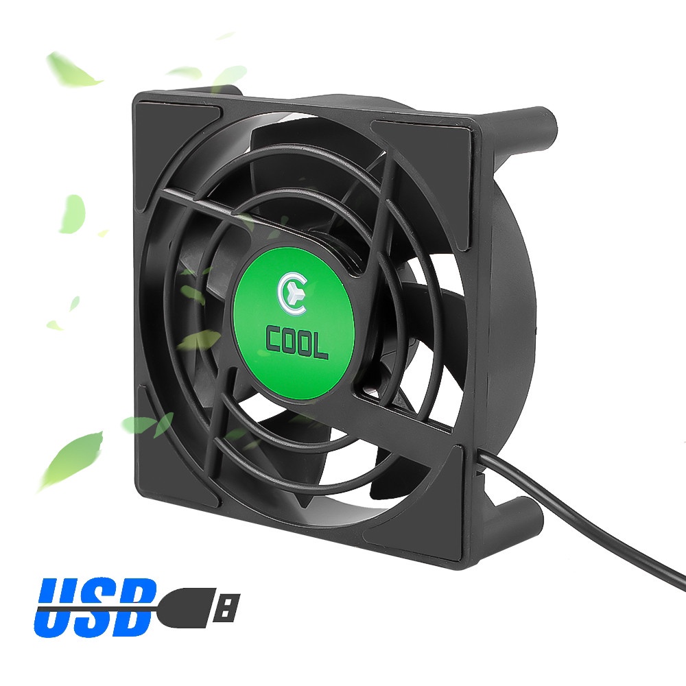 Mini Cooling Fan for Android TV Set Top Box Wireless Silent Cooler ...