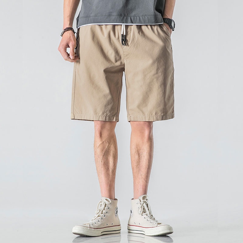 Men Shorts Summer Casual Short Pants Bermudas with Back Pocket ...