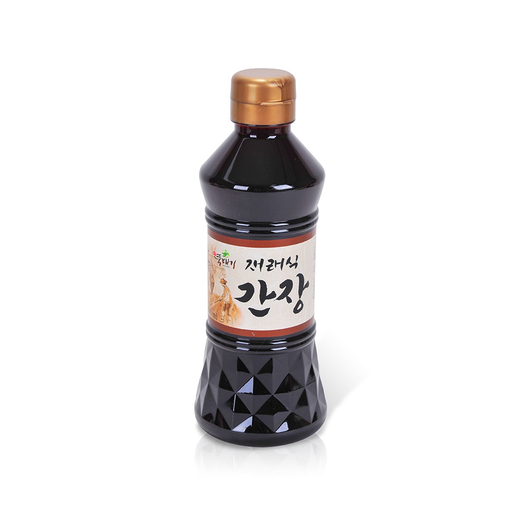 [DDUKBAEGI] 100 Korean Traditional Fermented Soy Sauce GANJANG 500ml / 900ml Origin Korea