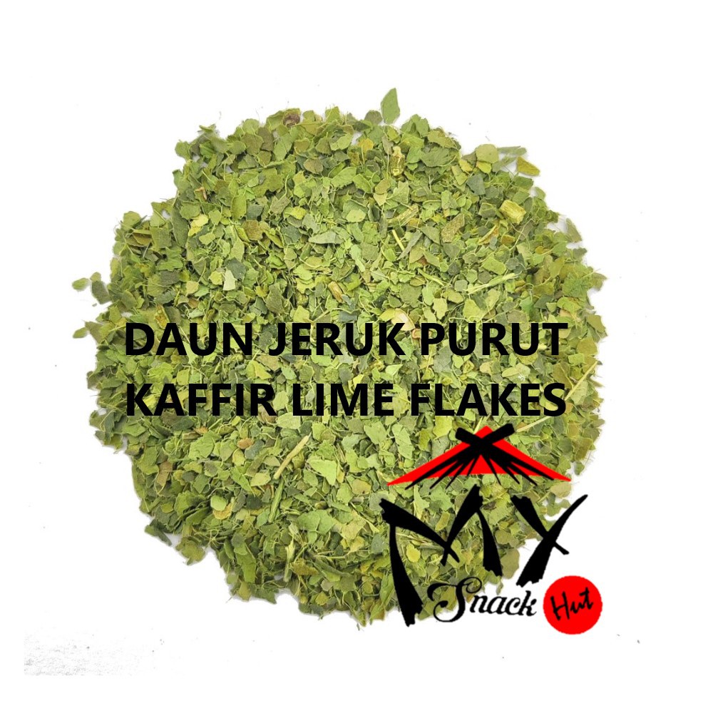 Kaffir LIME FLAKES 5GR DRIED DRY CITRUS HYSTRIX THAI MAKRUT LEAVES