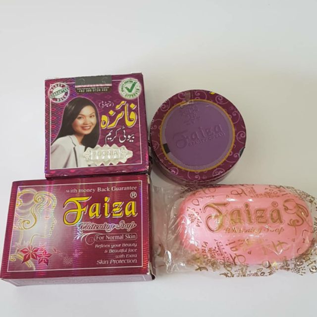 Faiza whitening Cream Faiza Whitening Soap Shopee Singapore