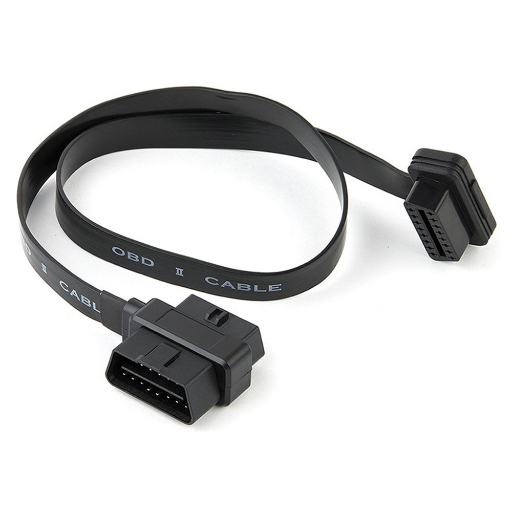 Car OBD line OBD2 extension cable one point two noodles flat cable obd ...