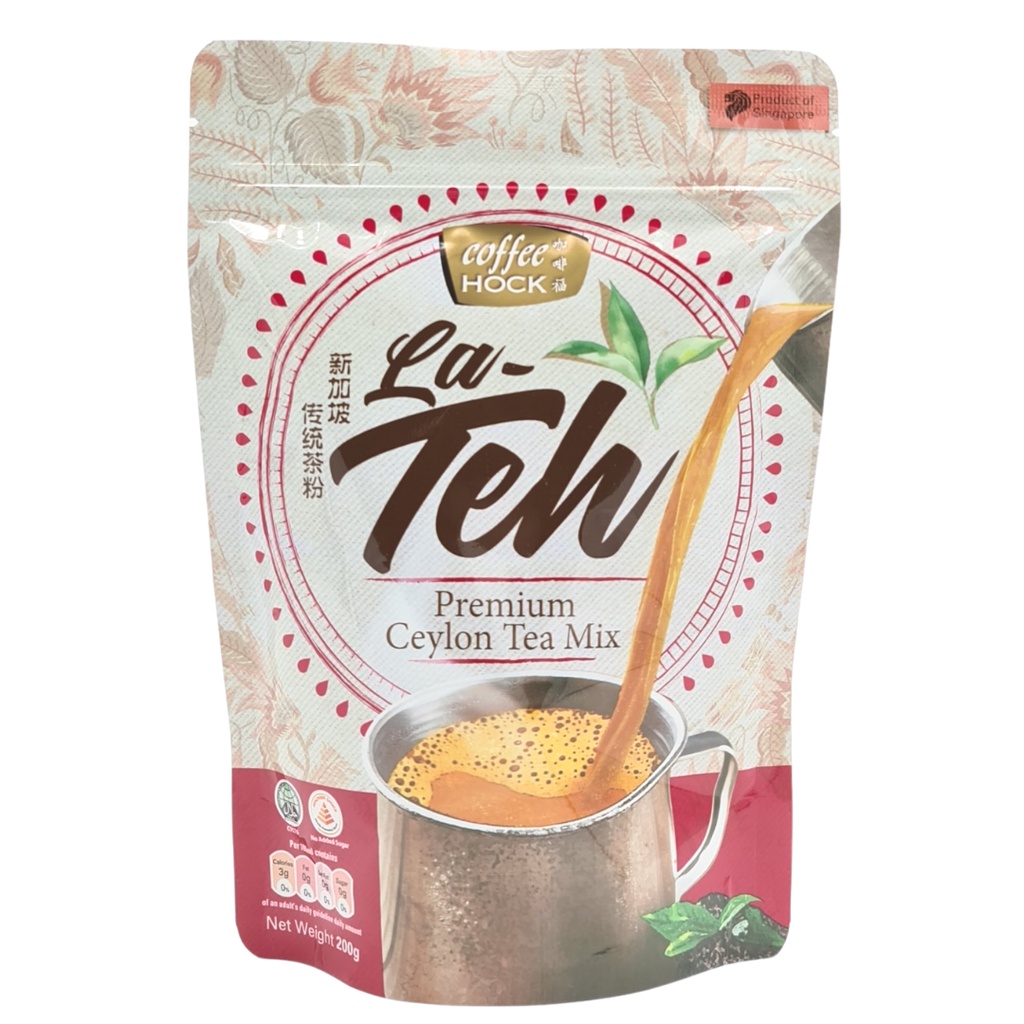 FoodCulture SG - Coffeehock La-Teh Premium Ceylon Tea Mix 200g | Shopee ...