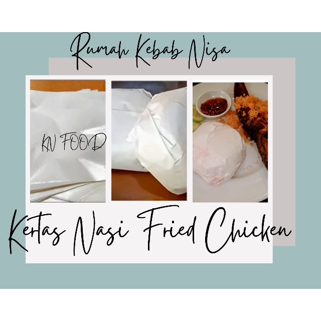 Fried Chicken Rice Paper 1 roll contains 50 sheets. | Shopee Singapore