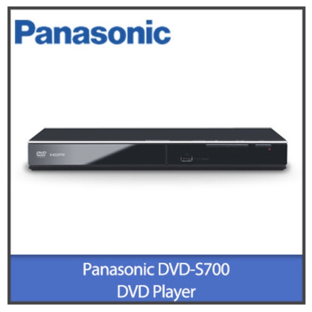 Panasonic DVDS700 1080p UpConversion Multi Region DVD Player Shopee