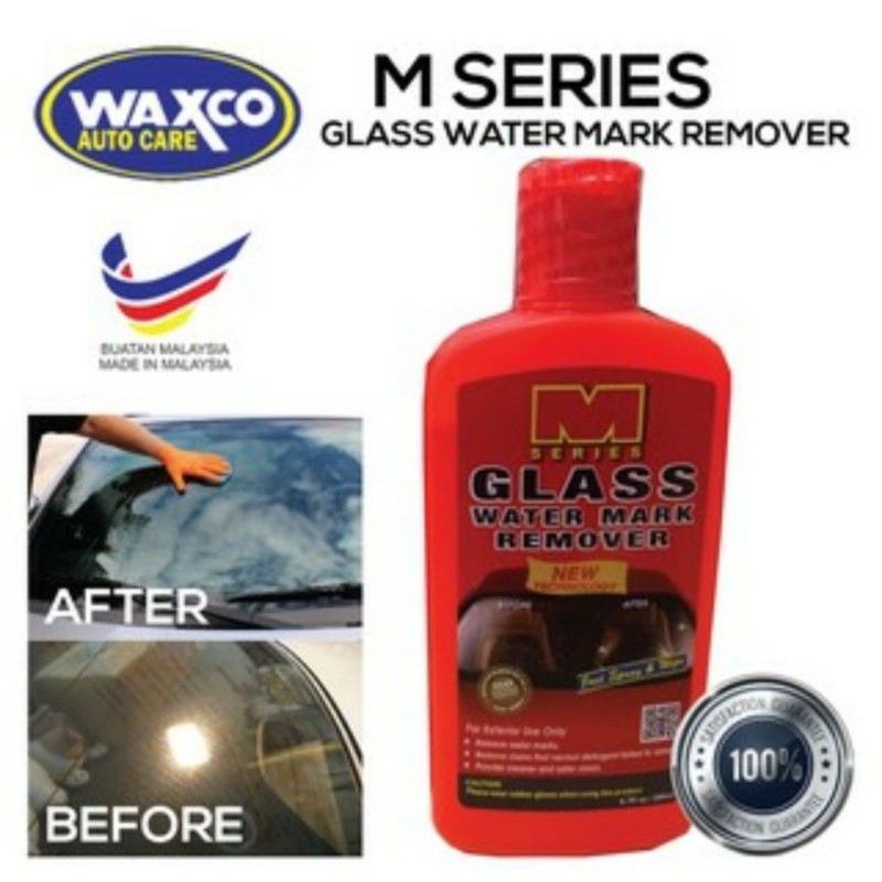 Glass Watermark Remover Cuci CERMIN KERETA Water Mark Windscreen Shield