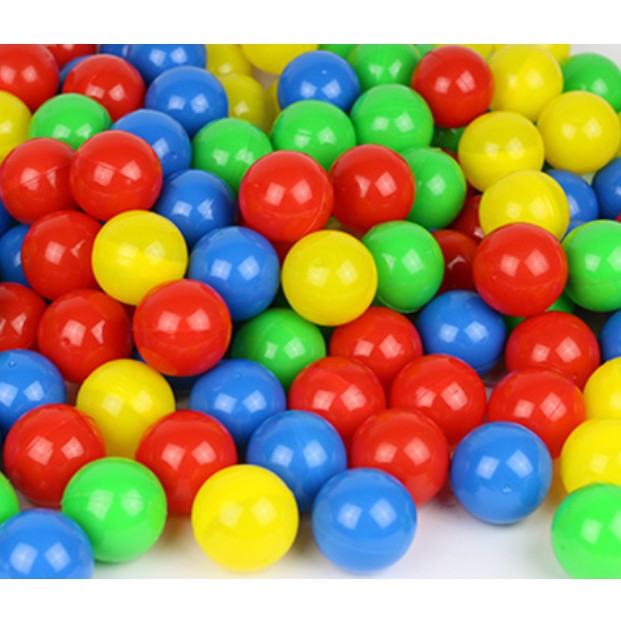 50pcs 40mm 4cm Solid Color Empty Plastic Ball Capsules Ball Lucky Draw