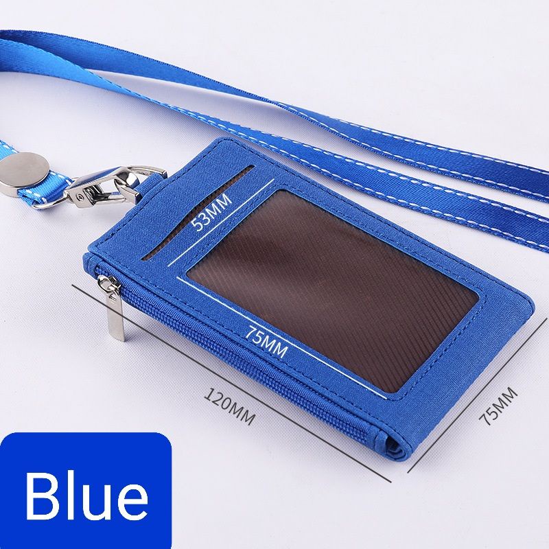 Card Holder with Neck Lanyard Name Tag ID Card Badge Holder Purse ...