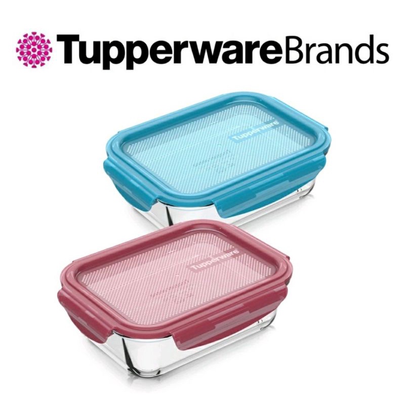 Tupperware PremiaGlass Rectangular 1L with Box (1PC) | Shopee Singapore