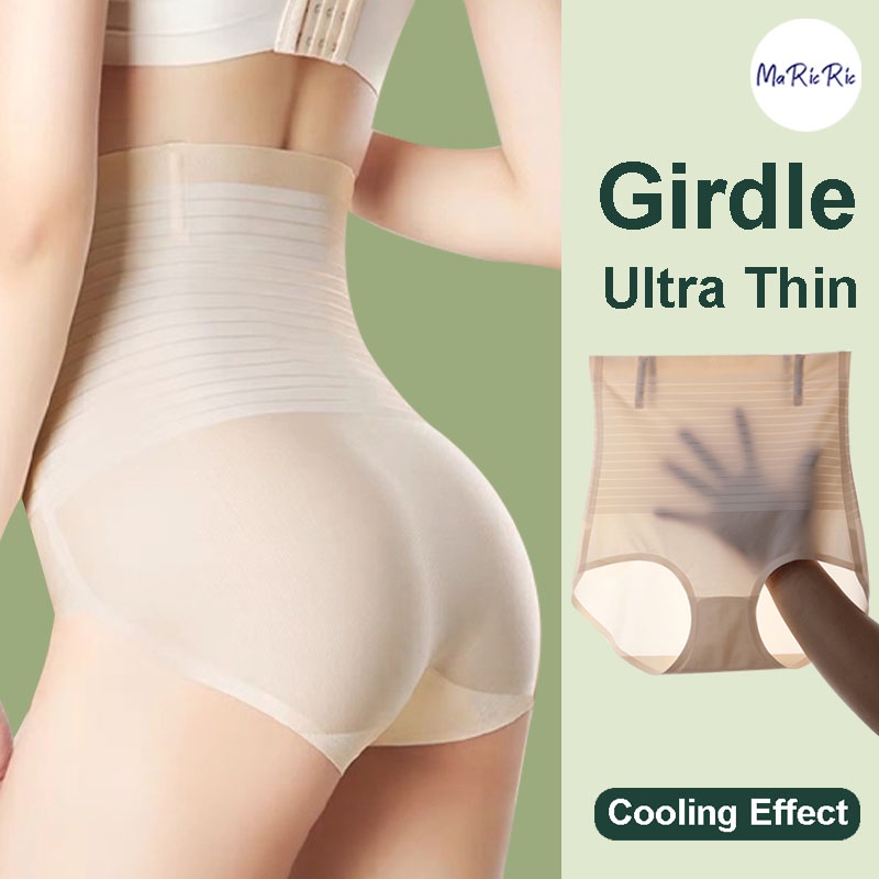 SG InStock) High Waist Ultra Thin Cooling Girdle (Body shaper