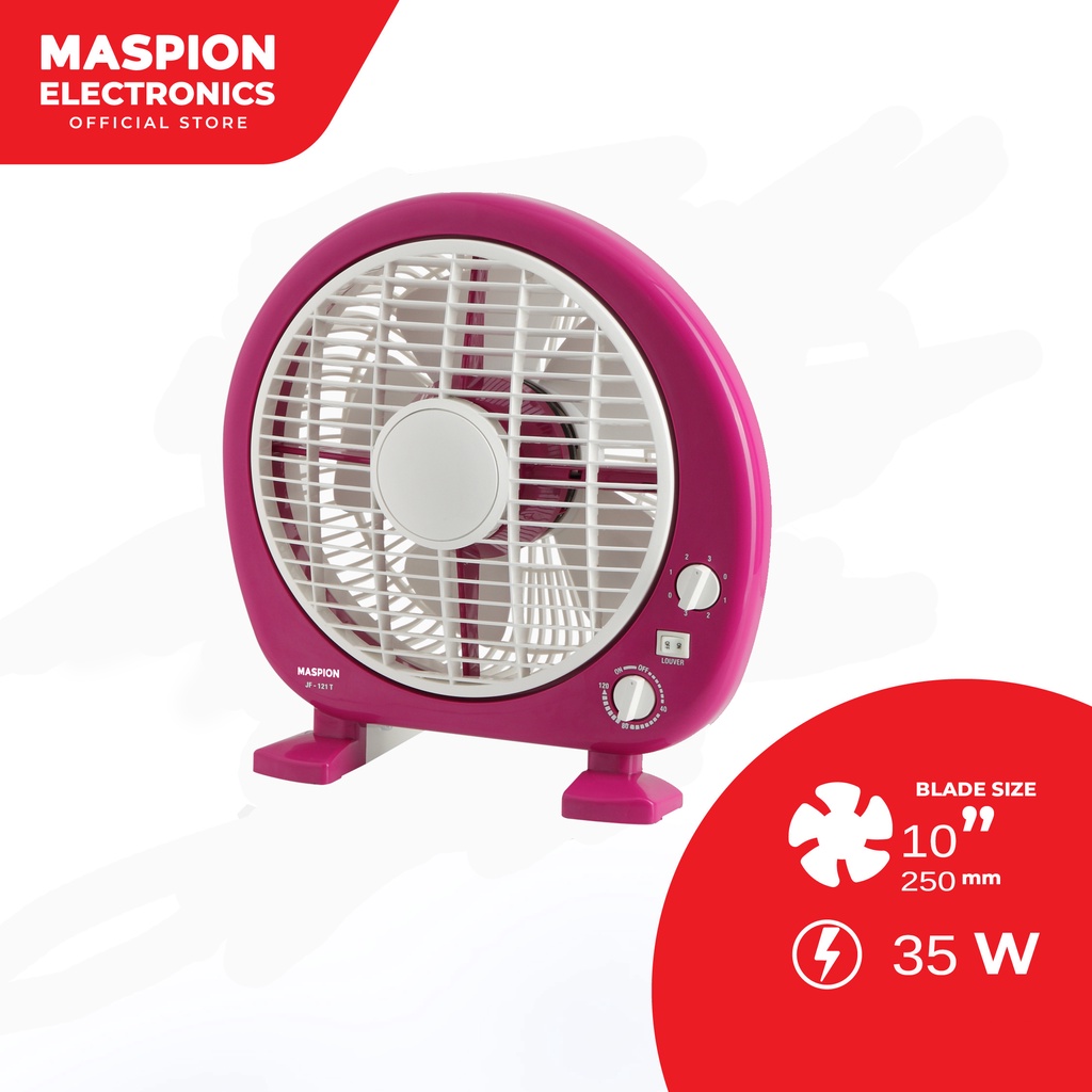 Maspion Kipas Angin Kotak Box Fan 10 Inch JF-121 T - Gambar 3