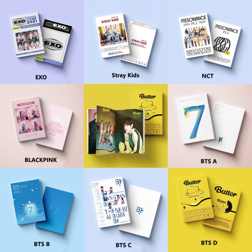 Kpop Photo Album BTS BLACKPINK Stray Kids NCT EXO Photo Book Anniversary  Book Mini Photobook