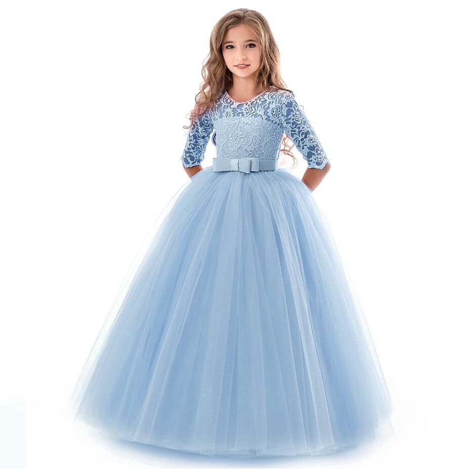 princess polly baby blue dress Ege Kostüm Twinkle Children's Clothing Princess Evening Dress- Trendyol main image 0