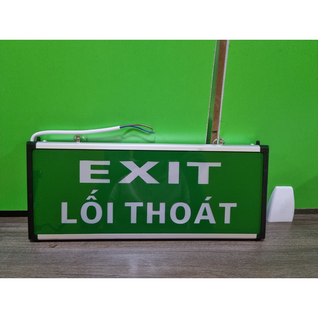 Emergency exit lights with direction and without direction | Shopee ...