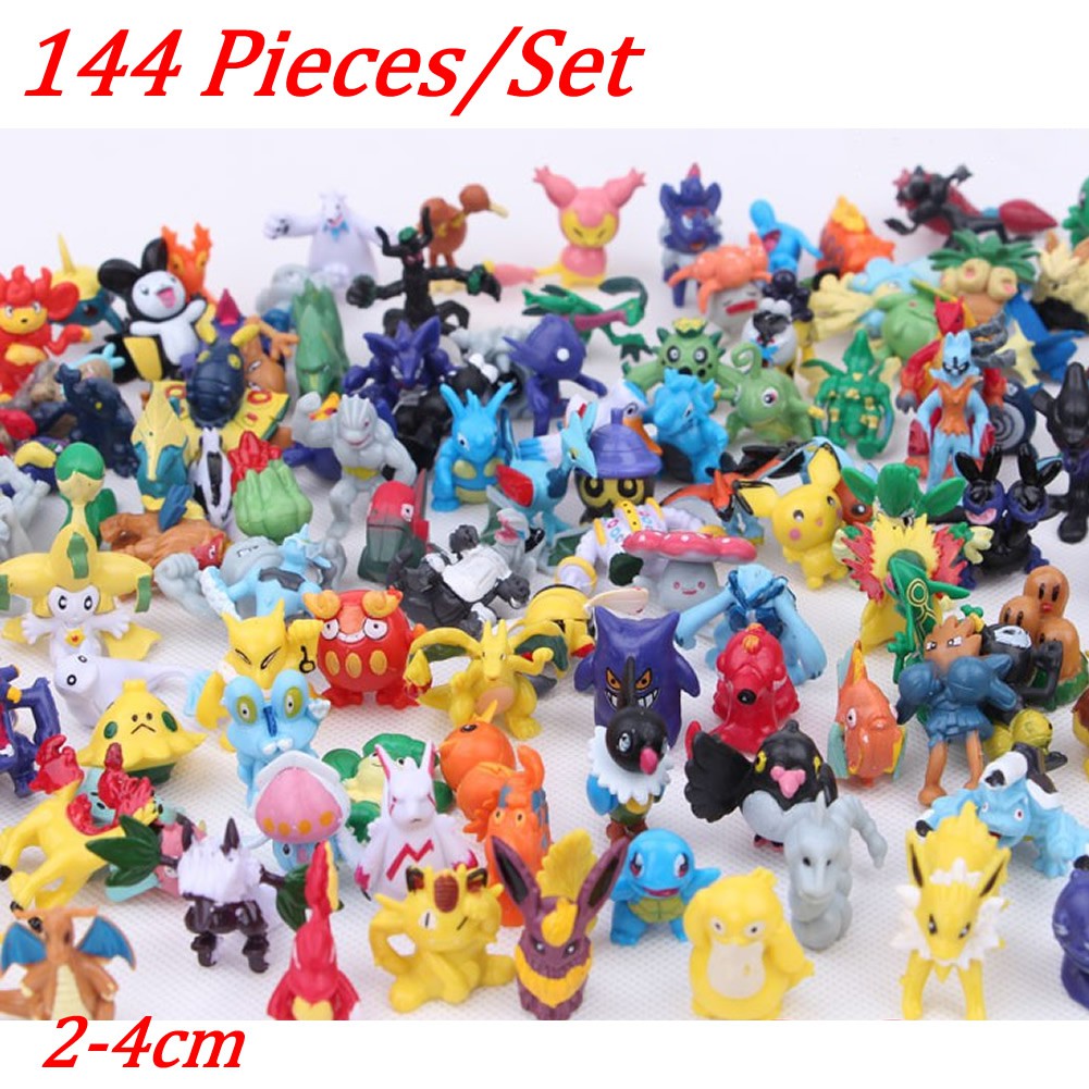 144 piece hot sale pokemon set