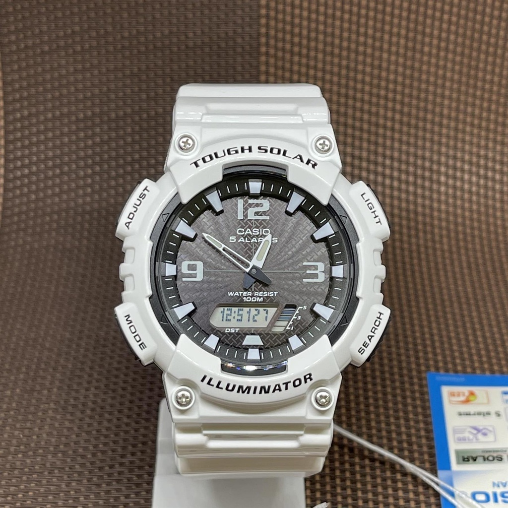 Reloj Casio Hombre Solar Power Aq-s810w-1a3