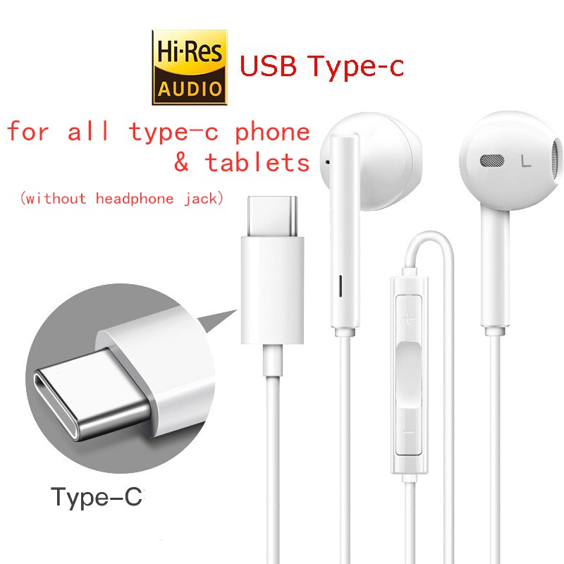 Earphone to type c sale