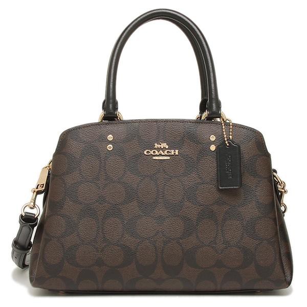 Coach Mini Lillie Carryall in Signature Canvas Brown 91494IMAA8 ...