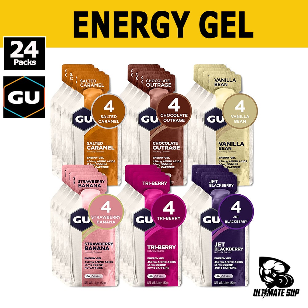 GU Energy Gel 24 Pack - Various Flavors | Shopee Singapore