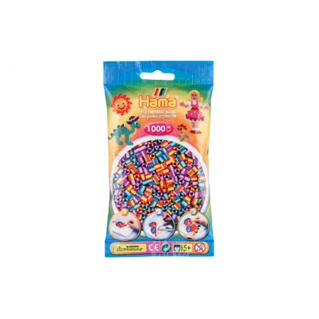 1000Pcs 5mm Perler Beads Colorful Hama Beads DIY Educational Toys