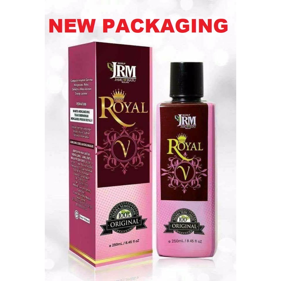SG SELLER❤️Royal V Jamu Batu 250ml