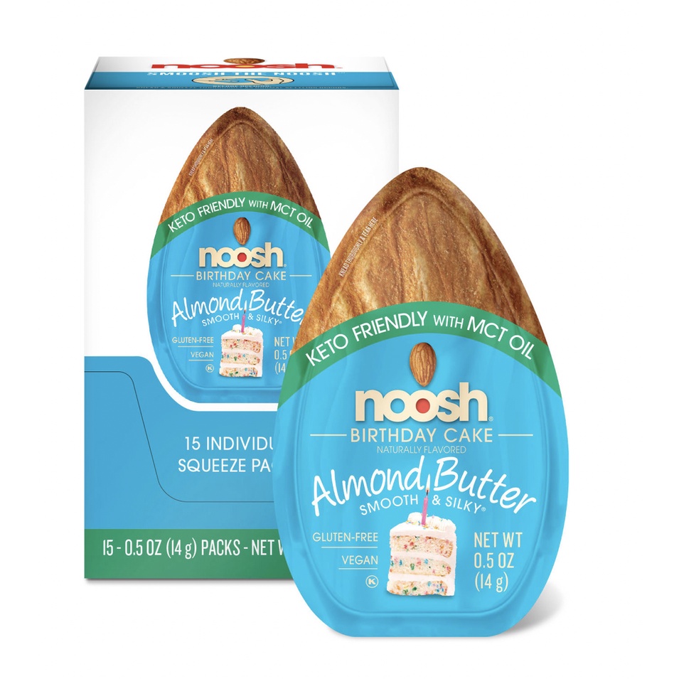 Noosh Almond Butter 15pc Box (Birthday Cake) Shopee Singapore
