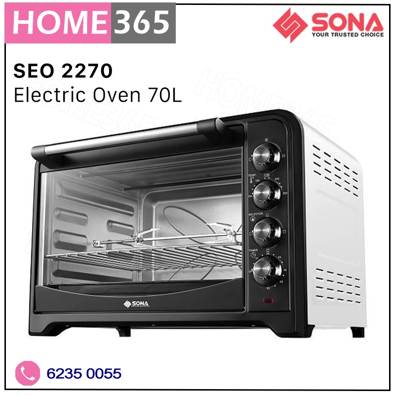 Sona Electric Oven 70L SEO 2270 Shopee Singapore